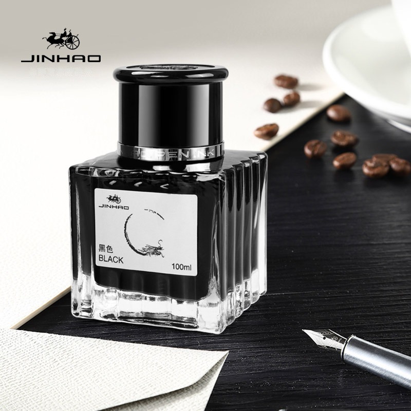 JINHAO 100/50/30ml Fountain Pe - مراجعة Fountain Pen Bottled Ink وسعره