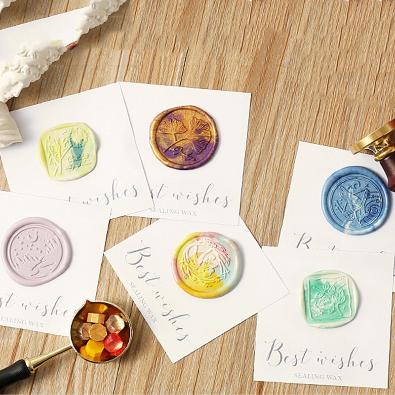 100 Pcs Vintage Wax Seal for S - مراجعة Wax Seal Stamp Set وسعره