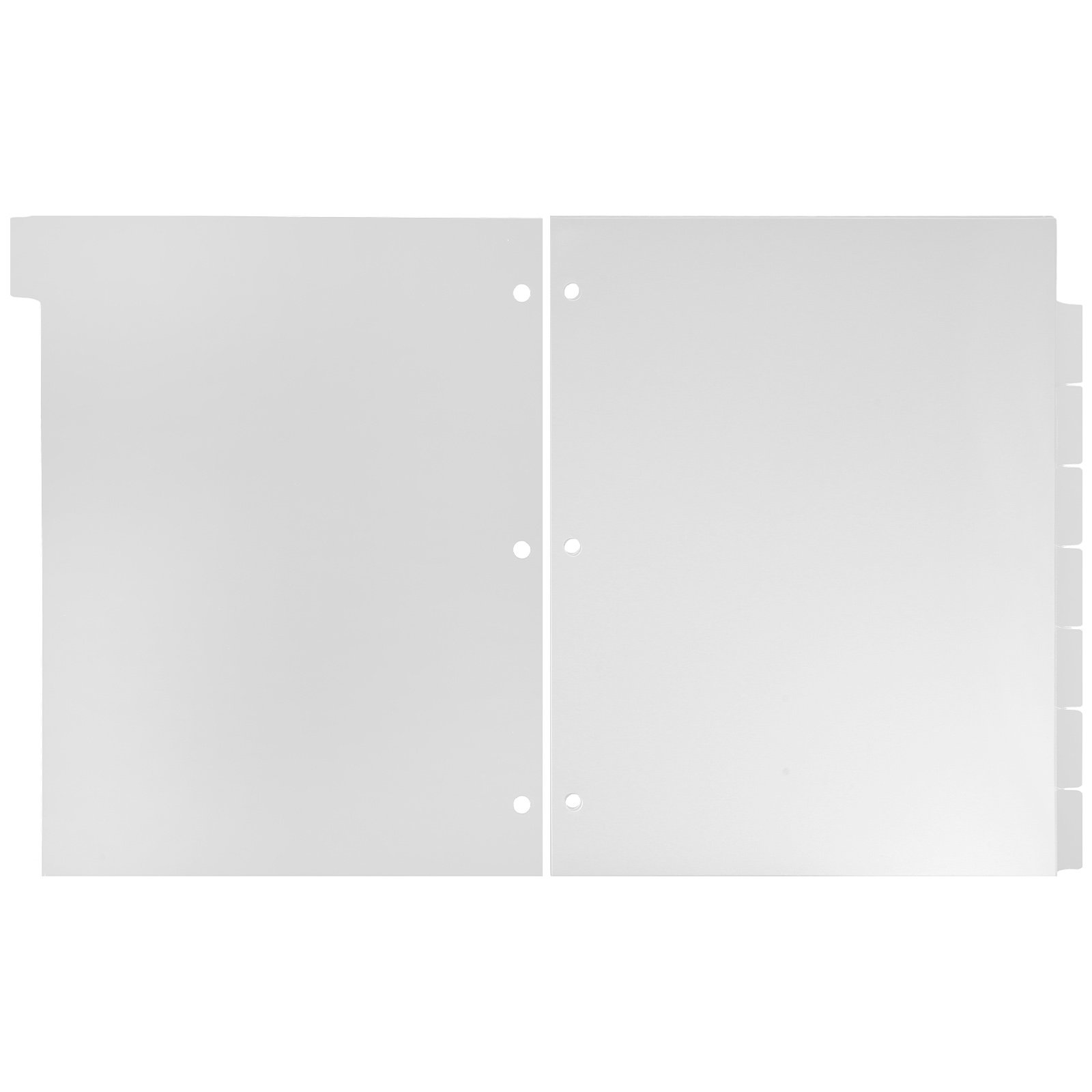 8 Sheets Tabbed Divider Pages  - مراجعة Tab Divider A4 وسعره