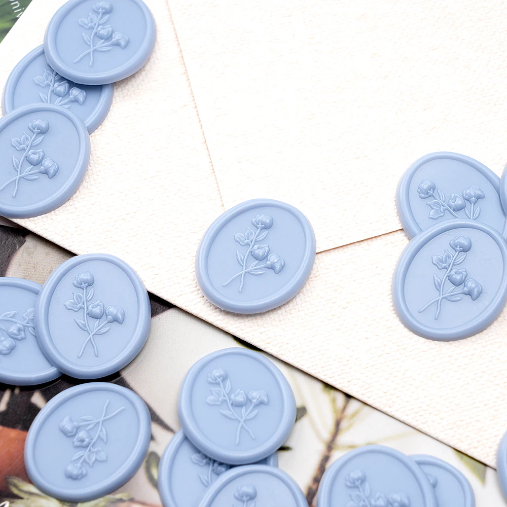 25pcs/set 3D Floral Wax Seal S - مراجعة Wax Seal Stamp Set وسعره