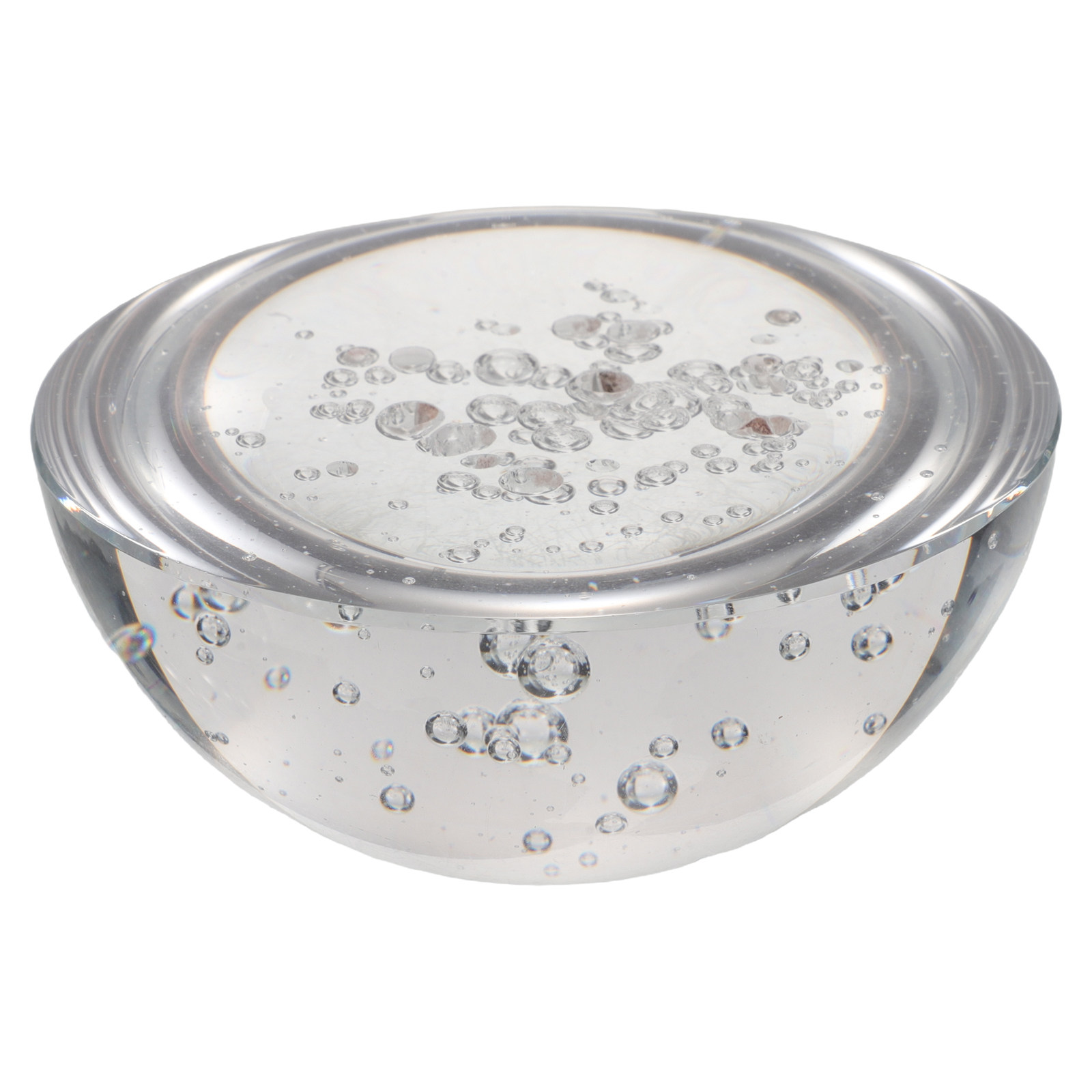 Half Crystal Ball Clear Decora - مراجعة Paper Weight Crystal وسعره